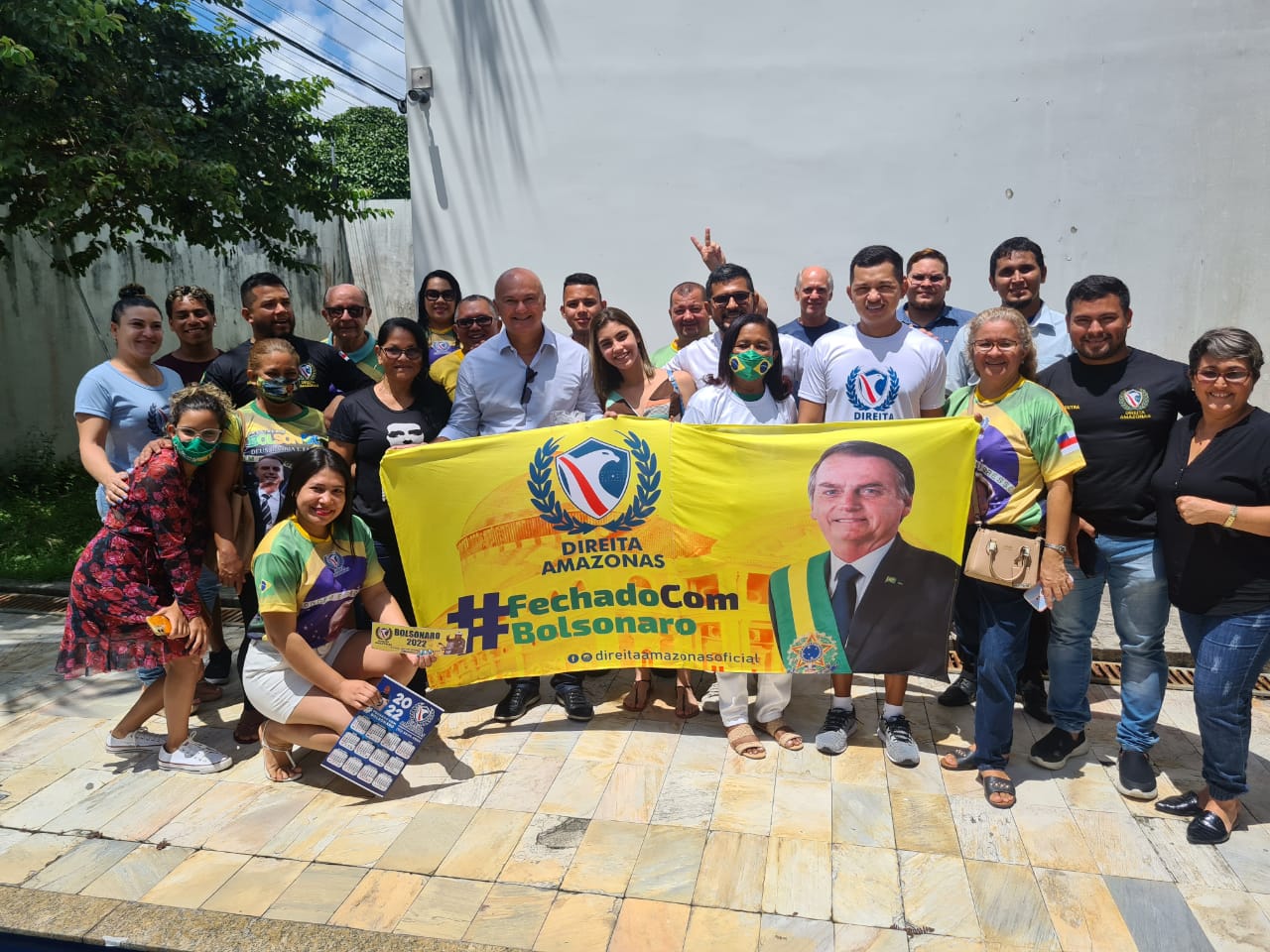Direita Amazonas promove encontro em apoio ao Coronel Menezes e ao presidente Bolsonaro