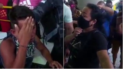 Vídeo: ‘Casal’ leva surra considerada após roubar no terminal 5