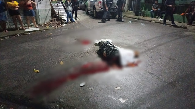 Homem é executado no meio da rua na zona Norte de Manaus