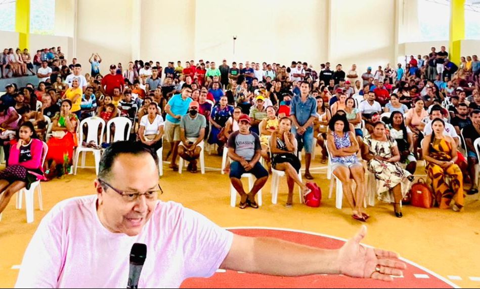 Deputado Silas Câmara faz prestação de contas do seu mandato na calha do Rio Juruá durante final de semana