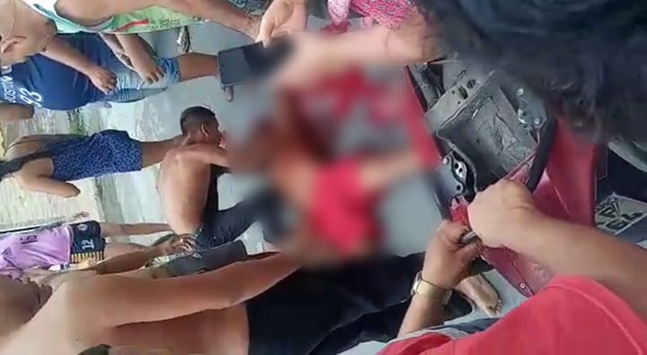 Vídeo: pistoleiro atira e deixa homem ferido na cabeça em Manaus
