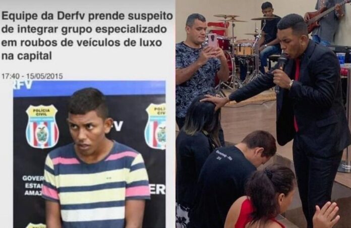 Ex-integrante de grupo criminoso que roubava carros de luxo em Manaus muda de vida e vira missionário de igreja evangélica