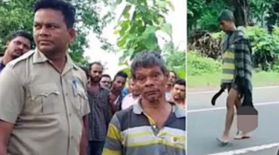 Vídeo: homem exibe cabeça decapitada de esposa em público