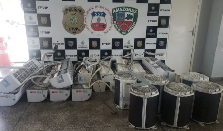 Diretora é presa suspeita de furtar 30 ar-condicionados de escola em Manaus