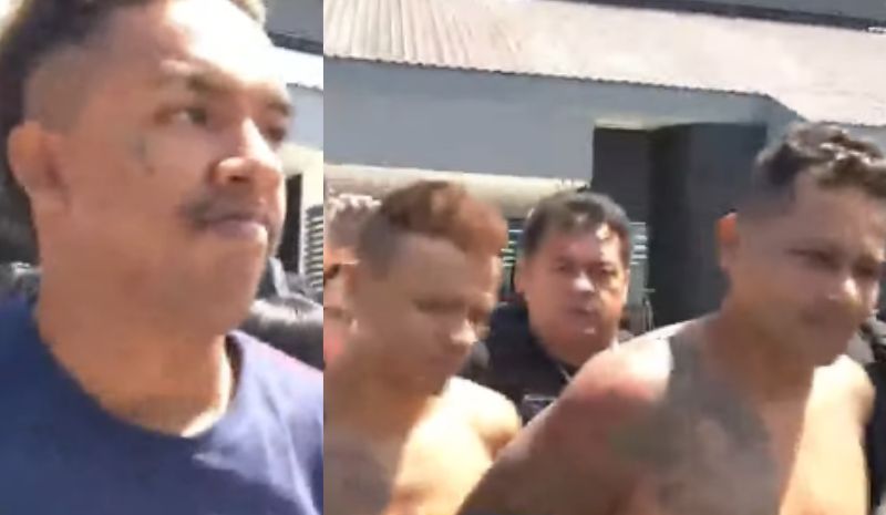 Vídeo: presos suspeitos de integrarem ‘tribunal do crime’ que atua em Manaus