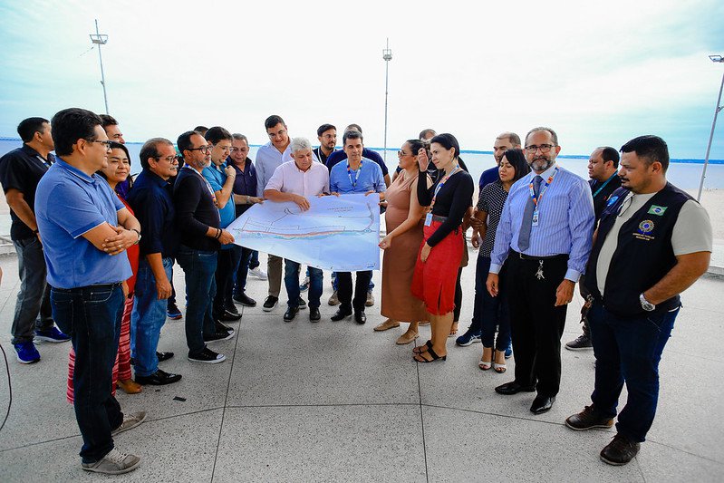 Prefeitura realiza visita técnica na Ponta Negra e inicia preparativos para o Réveillon 2022