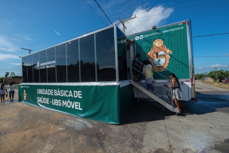 Confira os locais de atendimento em UBSs móveis de Manaus nesta semana