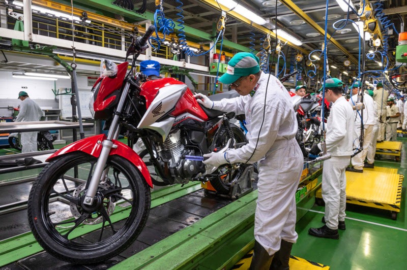 Honda Motos mantém liderança de mercado, com melhor resultado em oito anos