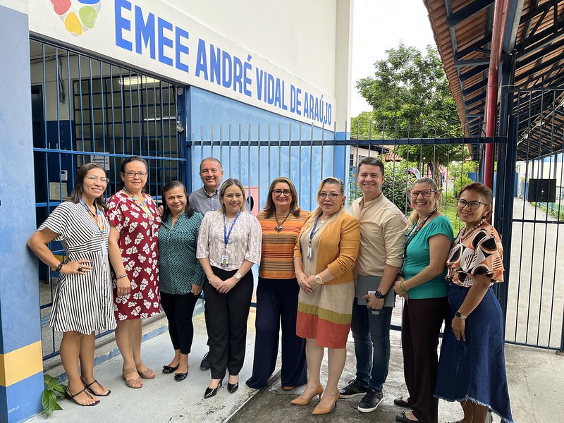 Parceria entre Prefeitura de Manaus e Senac vai oferecer cursos profissionalizantes na escola André Vidal de Araújo