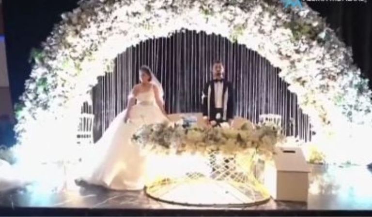 Tragédia: novo vídeo mostra instante que fogo toma conta de casamento