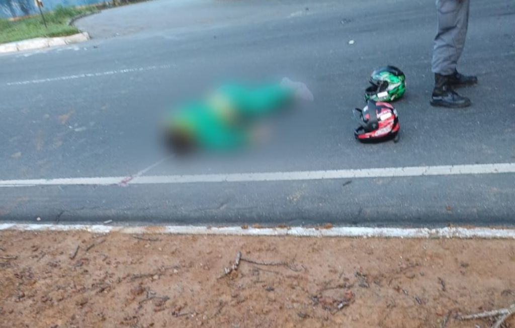 Acidente na avenida do Turismo deixa um morto e um ferido em Manaus